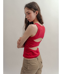 Back Hole Sleeveless_Pink