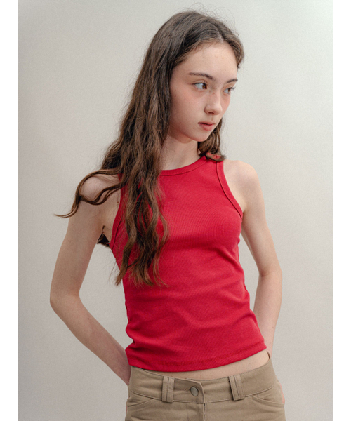 VISUS(ヴィスシュ)の「Back Hole Sleeveless_Pink(Tシャツ/カットソー・レディース・その他・FREE)」の4枚目の写真