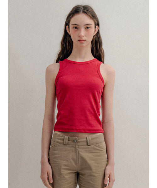 VISUS(ヴィスシュ)の「Back Hole Sleeveless_Pink(Tシャツ/カットソー・レディース・その他・FREE)」の5枚目の写真