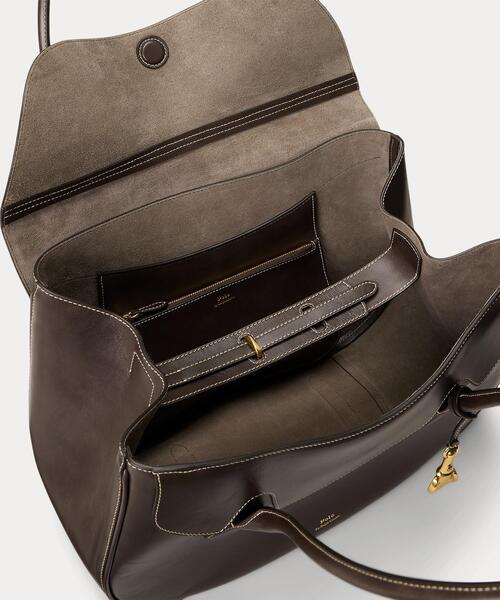 POLO RALPH LAUREN(ポロ ラルフ ローレン)の「Polo ブレイズ ラージ ショルダー バッグ(ショルダーバッグ・レディース・ブラウン系3・ONE)」の10枚目の写真