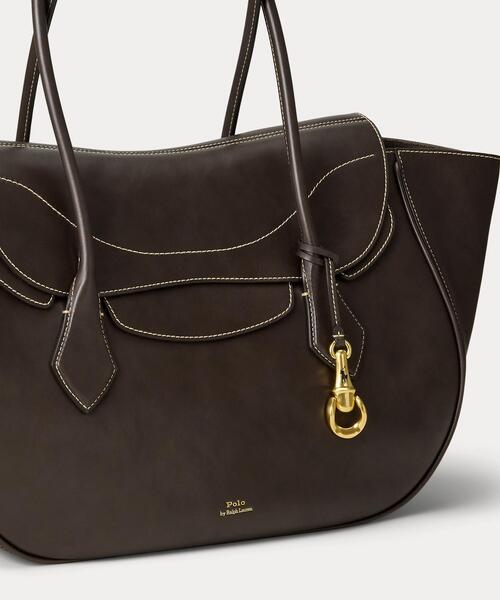 POLO RALPH LAUREN(ポロ ラルフ ローレン)の「Polo ブレイズ ラージ ショルダー バッグ(ショルダーバッグ・レディース・ブラウン系3・ONE)」の9枚目の写真