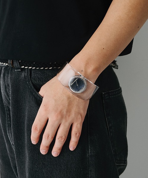 ISSEY MIYAKE（イッセイミヤケ）の「【ISSEY MIYAKE WATCH/イッセイミヤケウォッチ】NY0W007/ギフトにもオススメ/ユニセックス（アナログ腕時計・メンズ・クリアブラック・FREE）」の7枚目の写真