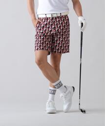 【St ANDREWS】【ストレッチ】SAラインプリントショートパンツ (MENS)