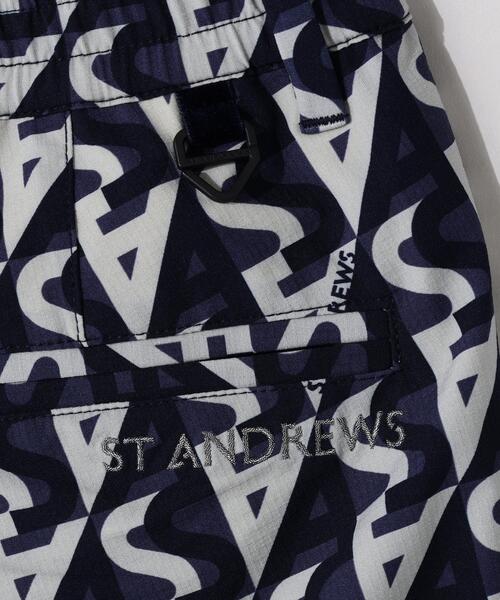 St ANDREWS(セントアンドリュース)の「【St ANDREWS】【ストレッチ】SAラインプリントショートパンツ (MENS)(その他パンツ・メンズ・ピンク/ネイビー・L/LL/M)」の4枚目の写真
