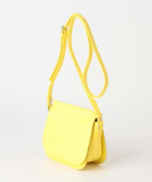 Another Edition（アナザーエディション）の「YAHKIミニショルダーバッグ/YAHKI MINI SHLD◆（ショルダーバッグ・レディース・ホワイト/イエロー・フリー）」の3枚目の写真