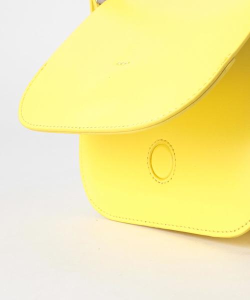 Another Edition（アナザーエディション）の「YAHKIミニショルダーバッグ/YAHKI MINI SHLD◆（ショルダーバッグ・レディース・ホワイト/イエロー・フリー）」の8枚目の写真