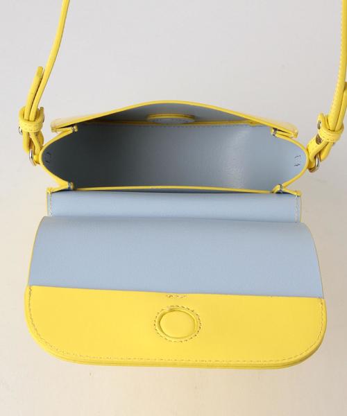 Another Edition（アナザーエディション）の「YAHKIミニショルダーバッグ/YAHKI MINI SHLD◆（ショルダーバッグ・レディース・ホワイト/イエロー・フリー）」の9枚目の写真
