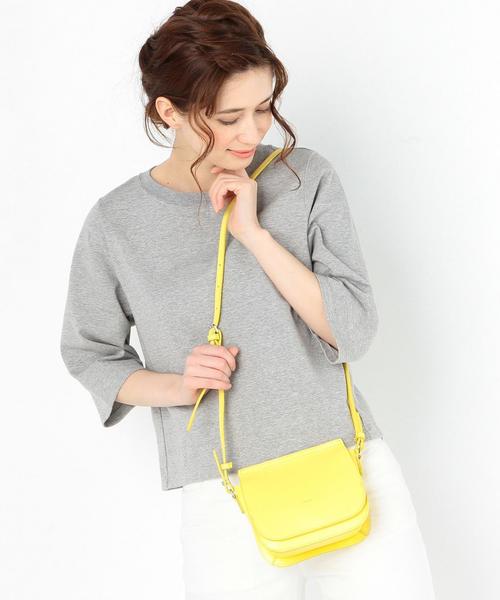 Another Edition（アナザーエディション）の「YAHKIミニショルダーバッグ/YAHKI MINI SHLD◆（ショルダーバッグ・レディース・ホワイト/イエロー・フリー）」の10枚目の写真