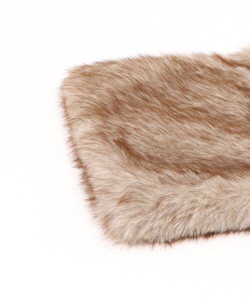 GREEN BUTTER(グリーンバター)の「OMBRE FUR LEATHER BAG(ハンドバッグ・レディース・ベージュ・FREE)」の15枚目の写真