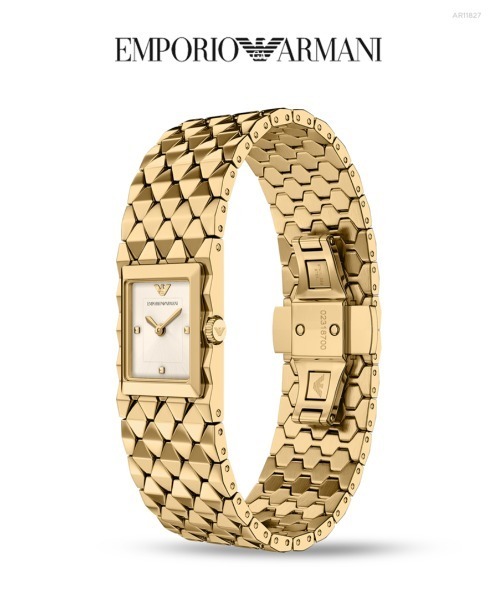 EMPORIO ARMANI(エンポリオアルマーニ)の「エンポリオ・アルマーニ 腕時計 レディース アナログ ステンレス AR11827(アナログ腕時計・レディース・ゴールド・FREE)」の9枚目の写真