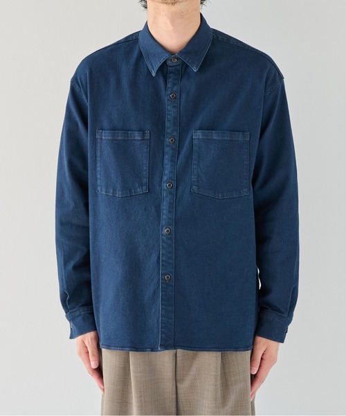 PUBLIC TOKYO(パブリックトウキョウ)の「PUBLIC DENIM SHIRTS(シャツ/ブラウス・メンズ・ブラック/ダークインディゴブルー・1/2/3)」の2枚目の写真
