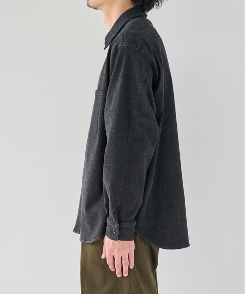 PUBLIC TOKYO(パブリックトウキョウ)の「PUBLIC DENIM SHIRTS(シャツ/ブラウス・メンズ・ブラック/ダークインディゴブルー・1/2/3)」の14枚目の写真