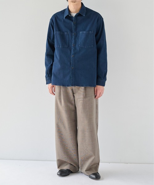 PUBLIC TOKYO(パブリックトウキョウ)の「PUBLIC DENIM SHIRTS(シャツ/ブラウス・メンズ・ブラック/ダークインディゴブルー・1/2/3)」の16枚目の写真