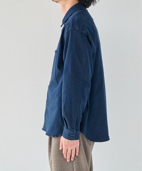 PUBLIC TOKYO(パブリックトウキョウ)の「PUBLIC DENIM SHIRTS(シャツ/ブラウス・メンズ・ブラック/ダークインディゴブルー・1/2/3)」の5枚目の写真