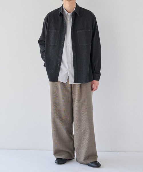 PUBLIC TOKYO(パブリックトウキョウ)の「PUBLIC DENIM SHIRTS(シャツ/ブラウス・メンズ・ブラック/ダークインディゴブルー・1/2/3)」の11枚目の写真