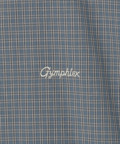 GYMPHLEX(ジムフレックス)の「Gymphlex | コットンチェック 長袖ジップシャツ MEN(シャツ/ブラウス・メンズ・ブラック系その他/ブルー系その他・L/M)」の10枚目の写真