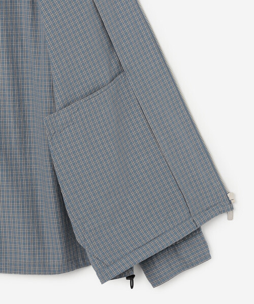 GYMPHLEX(ジムフレックス)の「Gymphlex | コットンチェック 長袖ジップシャツ MEN(シャツ/ブラウス・メンズ・ブラック系その他/ブルー系その他・L/M)」の11枚目の写真