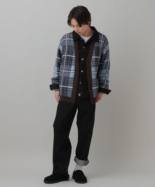 LAKOLE(ラコレ)の「デニムペインターパンツ(MEN) / 1068095(デニムパンツ・メンズ・インディゴブルー/ブラック・X-LARGE/LARGE/MEDIUM/SMALL)」の7枚目の写真