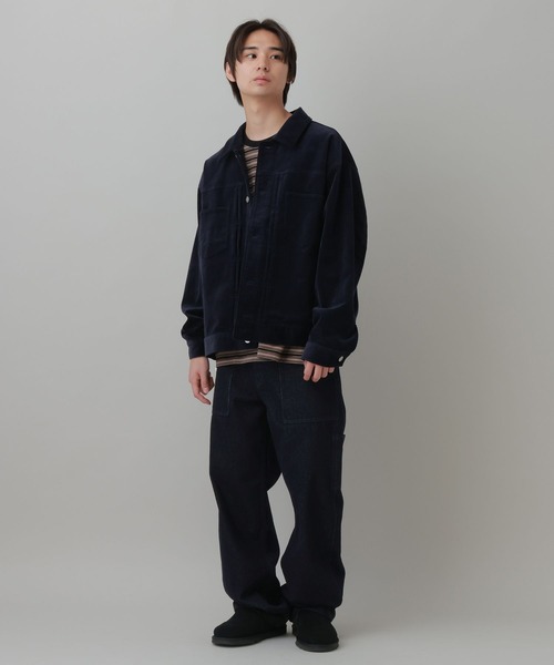 LAKOLE(ラコレ)の「デニムペインターパンツ(MEN) / 1068095(デニムパンツ・メンズ・インディゴブルー/ブラック・X-LARGE/LARGE/MEDIUM/SMALL)」の12枚目の写真