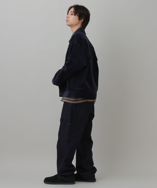 LAKOLE(ラコレ)の「デニムペインターパンツ(MEN) / 1068095(デニムパンツ・メンズ・インディゴブルー/ブラック・X-LARGE/LARGE/MEDIUM/SMALL)」の15枚目の写真