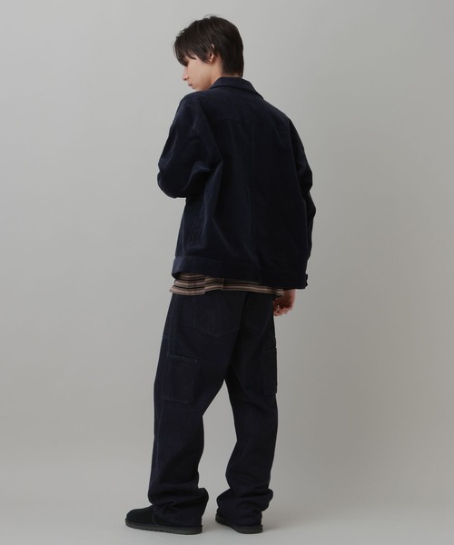 LAKOLE(ラコレ)の「デニムペインターパンツ(MEN) / 1068095(デニムパンツ・メンズ・インディゴブルー/ブラック・X-LARGE/LARGE/MEDIUM/SMALL)」の16枚目の写真