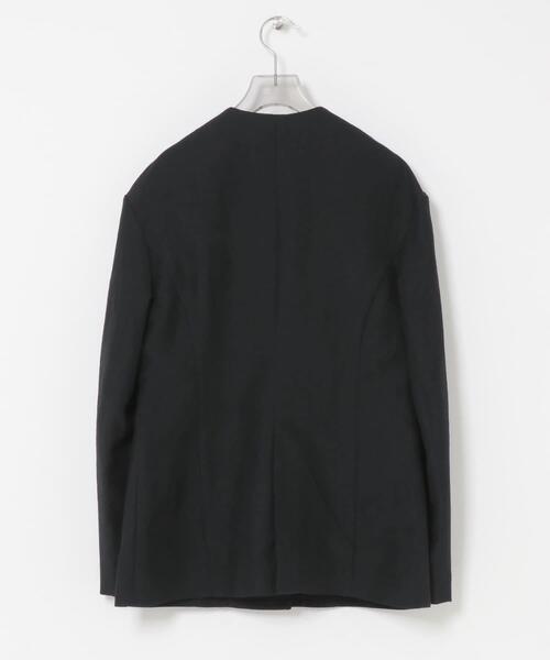 URBAN RESEARCH（アーバンリサーチ）の「new basic　WOOL LINEN JACKET（その他アウター・レディース・ブラック・38/36）」の5枚目の写真