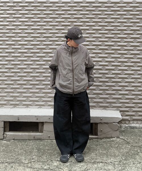 GRAYBLVD(グレイブラバット)の「ラバン ウォッシュドカーブドパンツ(ブラック)(その他パンツ・メンズ・その他・MEDIUM/LARGE/X-LARGE)」の7枚目の写真