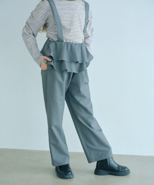 セール】【COOL CHIC GIRLS STYLE】ラッフル サロペット / キッズ