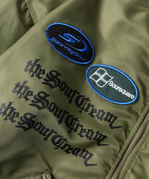 Sourcream(サワークリーム)の「【Sourcream】ワッペンMA1(MA-1・レディース・オリーブ/カーキ・FREE)」の7枚目の写真