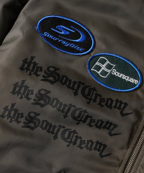 Sourcream(サワークリーム)の「【Sourcream】ワッペンMA1(MA-1・レディース・オリーブ/カーキ・FREE)」の14枚目の写真