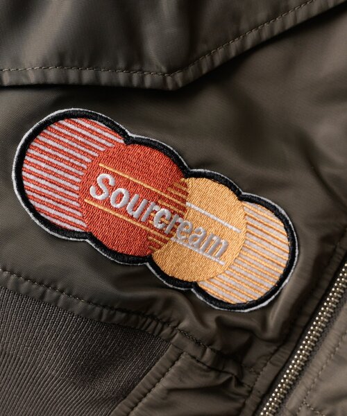 Sourcream(サワークリーム)の「【Sourcream】ワッペンMA1(MA-1・レディース・オリーブ/カーキ・FREE)」の15枚目の写真