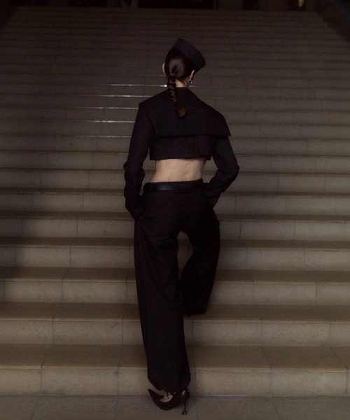 CONZ(コンズ)の「Bontan Wide Trousers(スラックス・レディース・ブラック/ベージュ・S/M)」の15枚目の写真