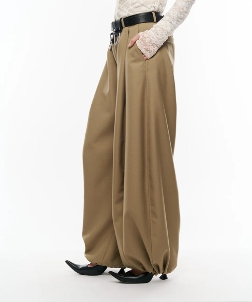 CONZ(コンズ)の「Bontan Wide Trousers(スラックス・レディース・ブラック/ベージュ・S/M)」の20枚目の写真