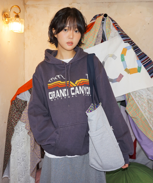 Salad bowls（サラダボール）の「PATCH REVERSIBLE BIG TOTE BAG [GRAY]（エコバッグ/サブバッグ・レディース・その他・FREE）」の2枚目の写真