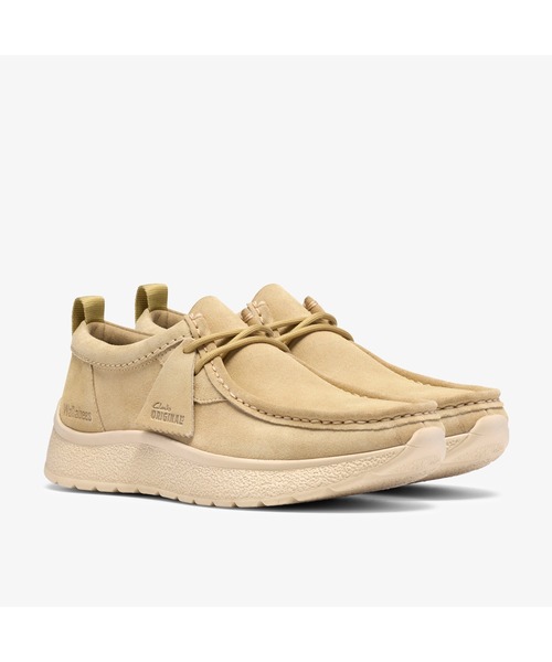 Clarks Originals(クラークスオリジナルズ)の「Tawyer Walla/タウヤーワラ(メープルスエード)(モカシン/デッキシューズ・メンズ・ベージュ・UK7/UK6.5/UK6/UK11/UK10.5/UK10/UK9.5/UK9/UK8.5/UK8/UK7.5)」の4枚目の写真