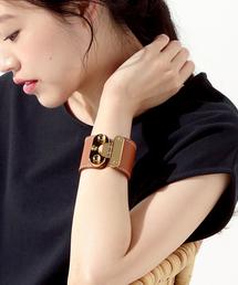 UNITED ARROWS | UBMF ロック レザー バングル(バングル/リストバンド)