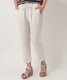 ikka | 8リネン混イージーパンツ(その他パンツ)