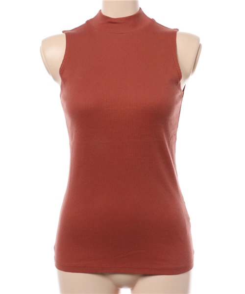 SLY（スライ）の「テレコノースリTOPS（タンクトップ・レディース・ホワイト/トップグレー/オレンジ系その他/ブラック・FREE）」の10枚目の写真