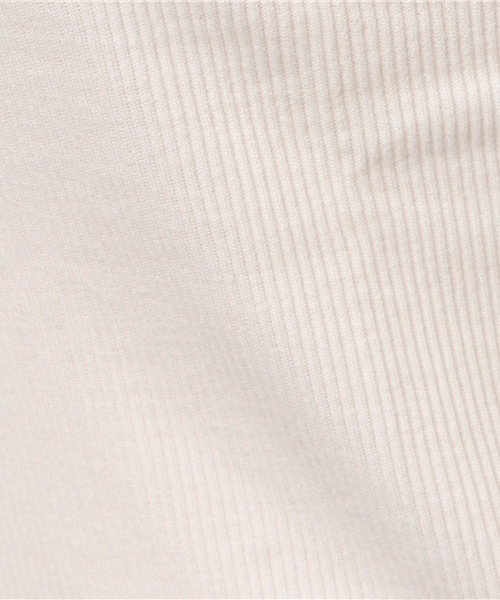 SLY（スライ）の「テレコノースリTOPS（タンクトップ・レディース・ホワイト/トップグレー/オレンジ系その他/ブラック・FREE）」の8枚目の写真