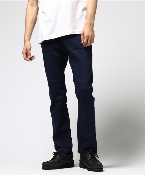 URBAN RESEARCH（アーバンリサーチ）の「UR Lite  コットンサテンストレッチテーパード（その他パンツ・メンズ・カーキ/キャメル/ホワイト/ブルー系その他/ブラック・SMALL/MEDIUM/LARGE）」の4枚目の写真