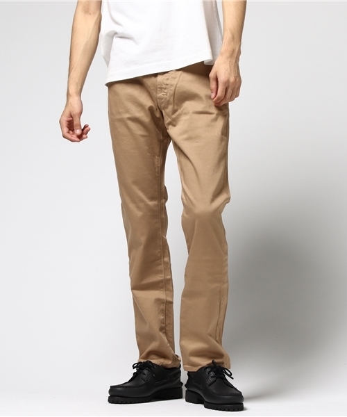 URBAN RESEARCH（アーバンリサーチ）の「UR Lite  コットンサテンストレッチテーパード（その他パンツ・メンズ・カーキ/キャメル/ホワイト/ブルー系その他/ブラック・SMALL/MEDIUM/LARGE）」の5枚目の写真