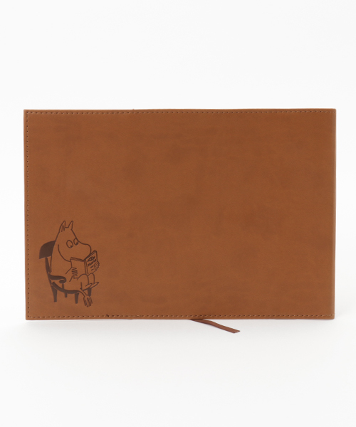 MOOMIN（ムーミン）の「MOOMIN ムーミン ブックカバー 文庫本 A6サイズ（本・レディース・ターコイズブルー/レッド/カーキ/ブラウン・FREE）」の9枚目の写真