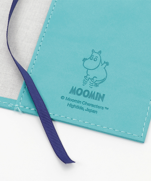 MOOMIN（ムーミン）の「MOOMIN ムーミン ブックカバー 文庫本 A6サイズ（本・レディース・ターコイズブルー/レッド/カーキ/ブラウン・FREE）」の8枚目の写真