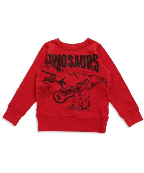 BREEZE（ブリーズ）の「ネット限定 プチプラ4柄トレーナー（スウェット・キッズ・レッド/カーキ/グレー/キナリ/パープル/ネイビー/マスタード/ブラック・140/100/120/90/130/110/80/95）」の16枚目の写真