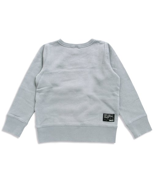 BREEZE（ブリーズ）の「ネット限定 プチプラ4柄トレーナー（スウェット・キッズ・レッド/カーキ/グレー/キナリ/パープル/ネイビー/マスタード/ブラック・140/100/120/90/130/110/80/95）」の18枚目の写真