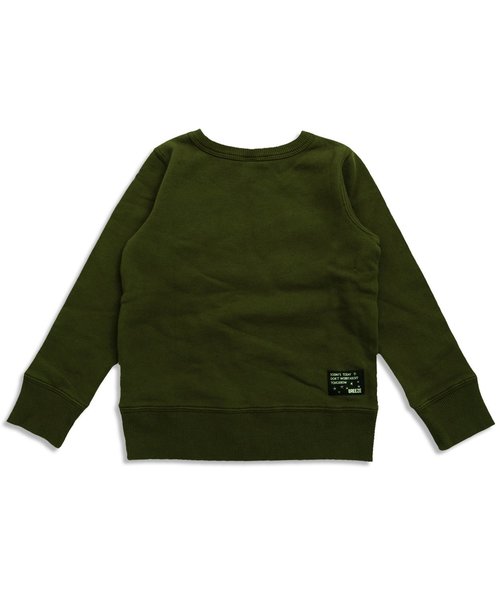 BREEZE（ブリーズ）の「ネット限定 プチプラ4柄トレーナー（スウェット・キッズ・レッド/カーキ/グレー/キナリ/パープル/ネイビー/マスタード/ブラック・140/100/120/90/130/110/80/95）」の19枚目の写真