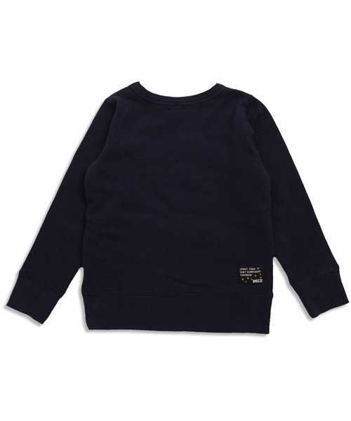 BREEZE（ブリーズ）の「ネット限定 プチプラ4柄トレーナー（スウェット・キッズ・レッド/カーキ/グレー/キナリ/パープル/ネイビー/マスタード/ブラック・140/100/120/90/130/110/80/95）」の14枚目の写真