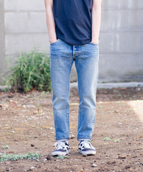 501(R)T(ゴーマルイチティー)の「501(R) CT カスタマイズドテーパードジーンズ ライトインディゴ JUDAS/14.75oz(デニムパンツ・メンズ・ライトインディゴブルー・W31 L32/W28 L32/W33 L32/38inch/W34 L32/W32 L32/W36 L32/W29 L32/W30 L32)」の14枚目の写真