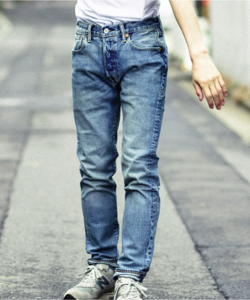 501(R)T(ゴーマルイチティー)の「501(R) CT カスタマイズドテーパードジーンズ ライトインディゴ JUDAS/14.75oz(デニムパンツ・メンズ・ライトインディゴブルー・W31 L32/W28 L32/W33 L32/38inch/W34 L32/W32 L32/W36 L32/W29 L32/W30 L32)」の19枚目の写真