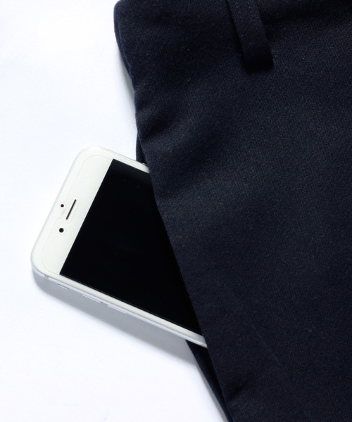 MONO-MART(モノマート)の「T/R スーパーワイド スラックス HAKAMAパンツ(スラックス・メンズ・ネイビー/ブラック/チャコール/グレー・FREE)」の21枚目の写真